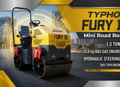 TYPHON FURY 15 Mini Road Roller