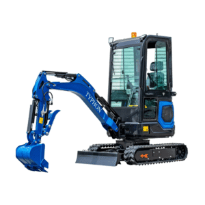 TYPHON 18 FLEX PRO 1.8 Ton Mini Excavator USA with 12 attachments