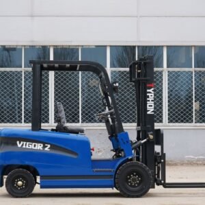 New 2025 TYPHON VIGOR 2 Blue Electric Forklift 2 Ton Lifter Lift Truck Jitney Hi-Lo