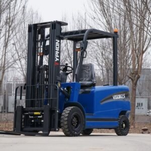 New 2025 TYPHON VIGOR 2.5 Blue Electric Forklift 2.5 Ton Lifter Lift Truck Jitney Hi-Lo