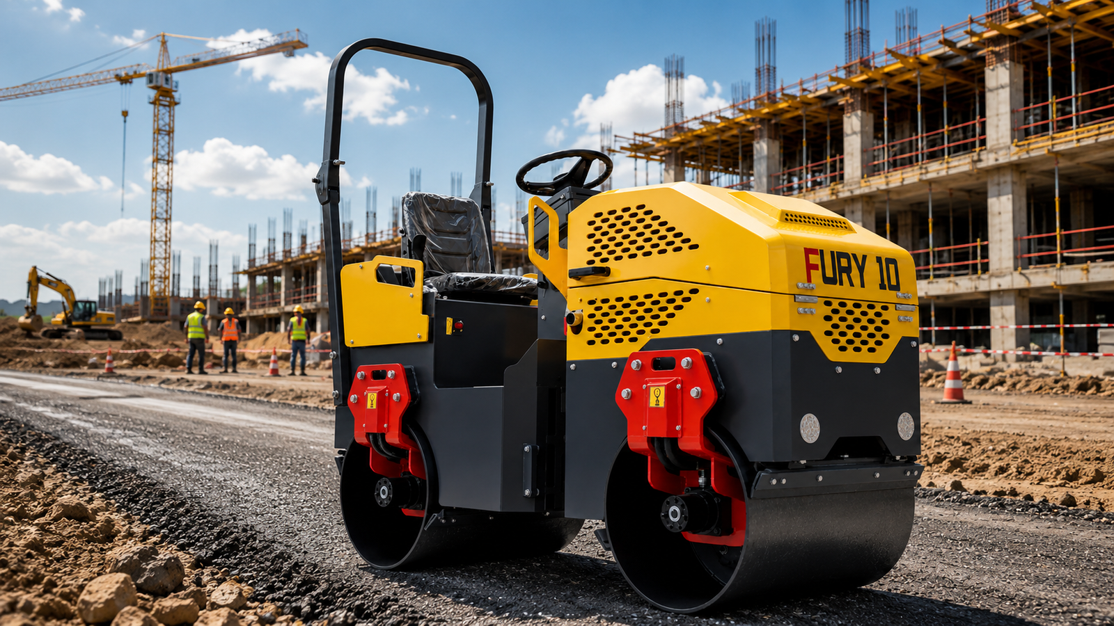 road roller