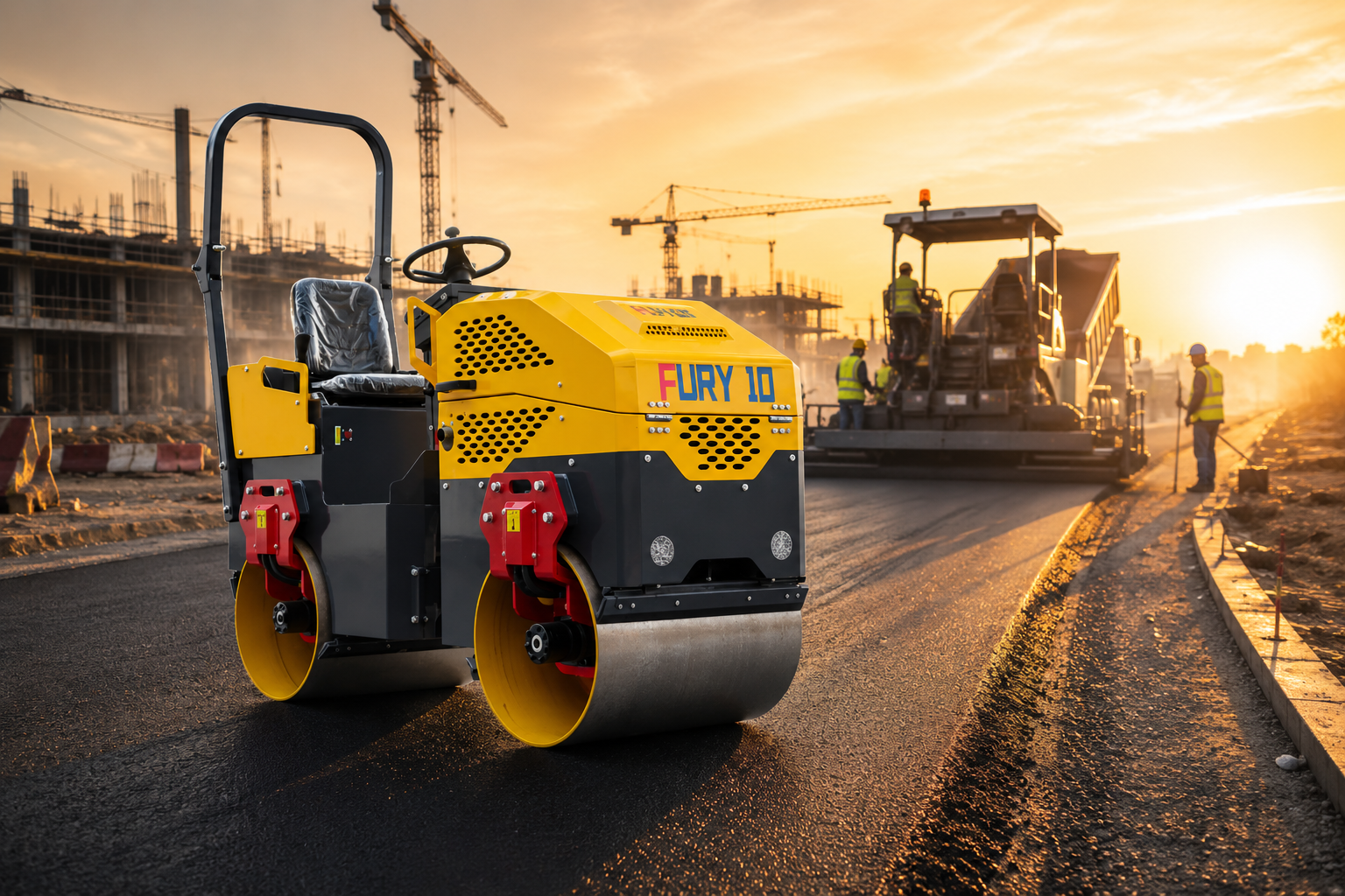 road roller