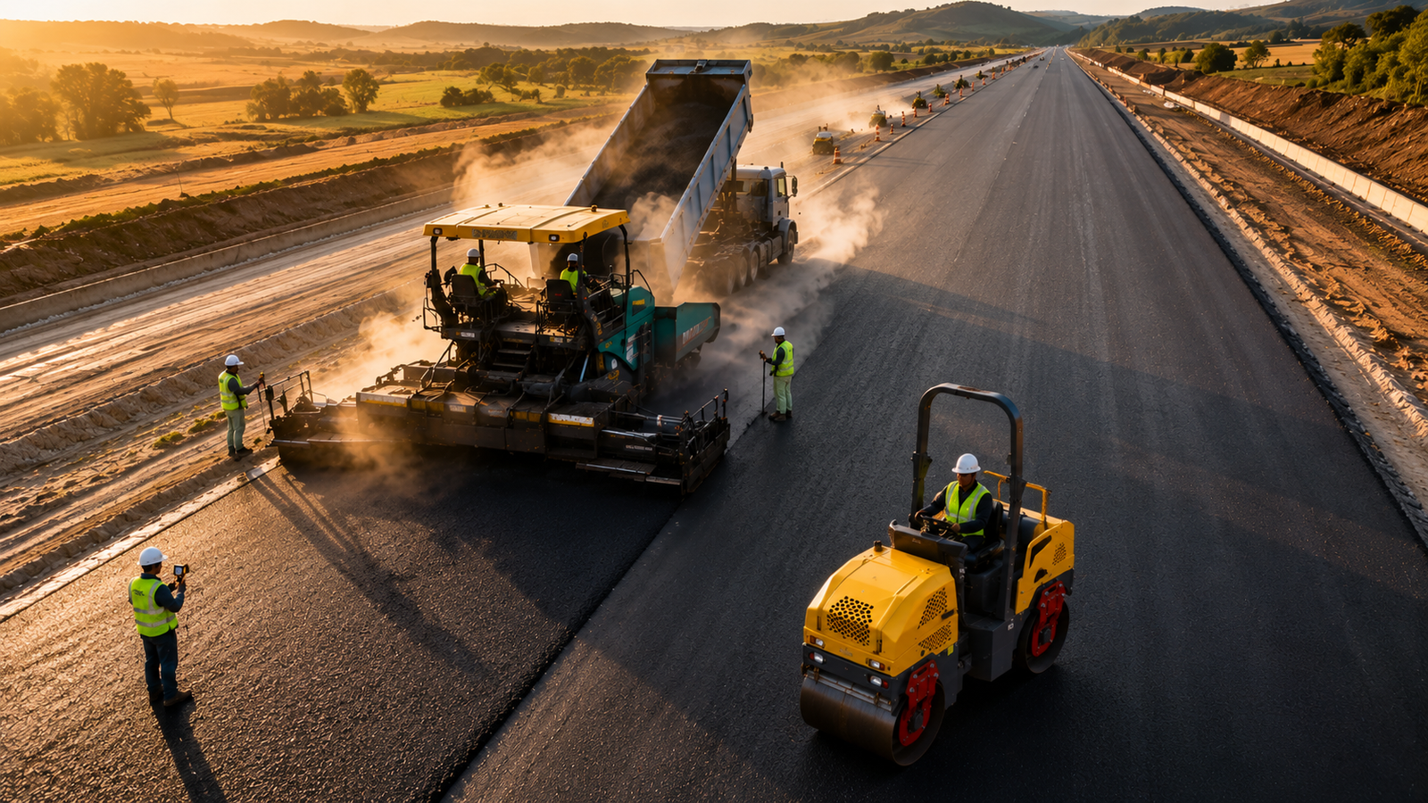 compactor jobsite