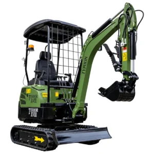 4,000 lb TYPHON TERROR XVIII Mini Excavator Rubber Track with Kubota Diesel Engine USA