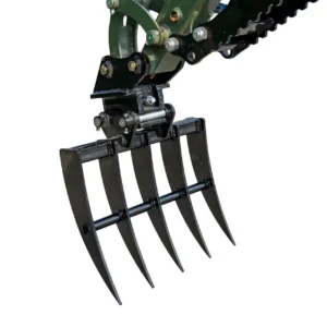 Mini Excavator Rake Compact Attachment General for for TERROR XXV and other 2.1-3 Ton Mini Excavators USA
